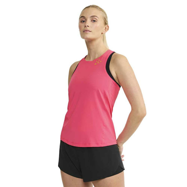 Craft Pro Hypervent ärmlös T-shirt Rosa XS Kvinna