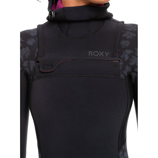 Roxy Langærmet Neoprendragt Foran Med Lynlås 5/4/3 Mm Swell Series Sort 8