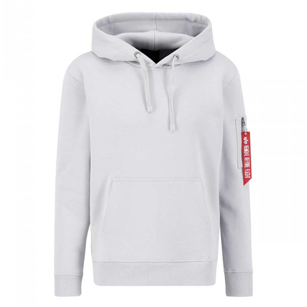 Alpha Industries Air Force Hættetrøje Grå L Mand