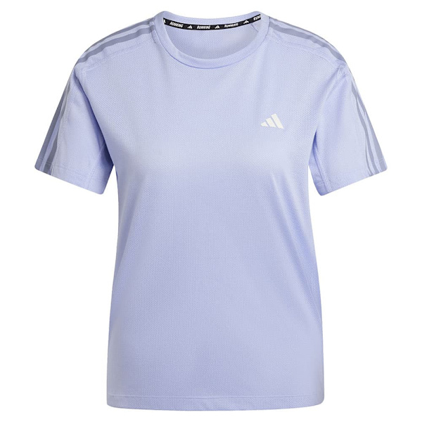 Adidas Own The Run 3 Stripes Lyhythihainen T-paita  M Nainen
