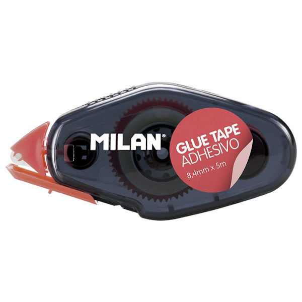 Milan Display Box 24 Mm X 5 M Lim Tejp 8.4 Mm X 5 M Durchsichtig
