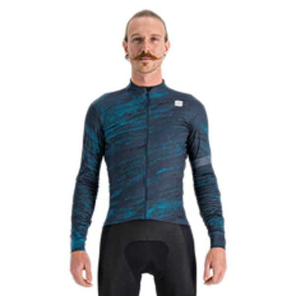 Sportful Cliff Supergiara Thermal Långärmad Trikå Blå 2XL Man
