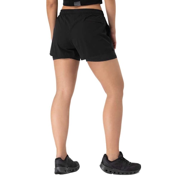 Super.natural Double Layer Shorts Sort M Kvinde