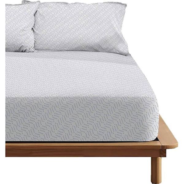 Ripshop Delhi 100% Bomuld Fitted Lagen Til 90x Seng 200 Cm