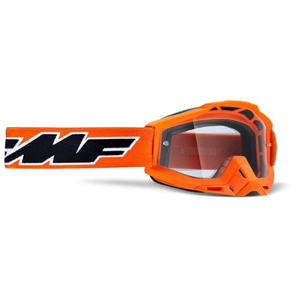 Fmf Powerbomb Rocket Offroad-glasögon Orange Clear/CAT0