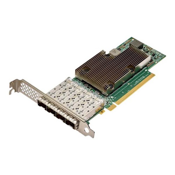 Broadcom Pci-e Netværkskort Til Sfp Netxtreme E-series P425g Søvfarvet Grøn, Nikkel