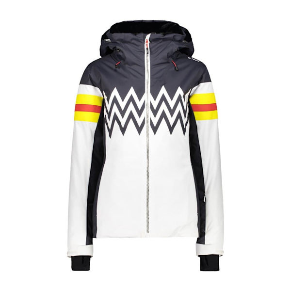 Cmp Jakke Fix Hood 30w0776 Hvid,Grå XL Kvinde