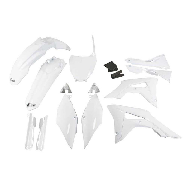 Ufo Plastsæt Honda Crf 250r/450r 2018-2021 With Airbox Cover Eu Hokit123f-041 Fork Protectors &