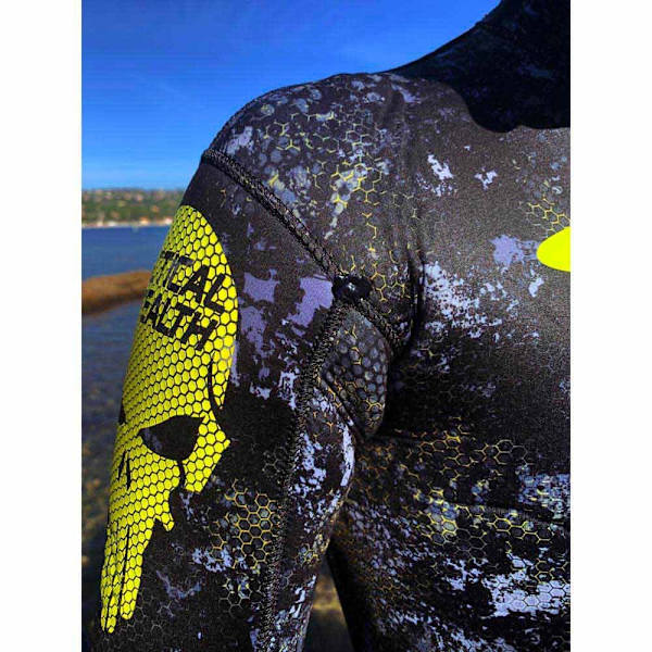 Epsealon Spearfishing Jakke Tactical Stealth 5 Mm Sort L