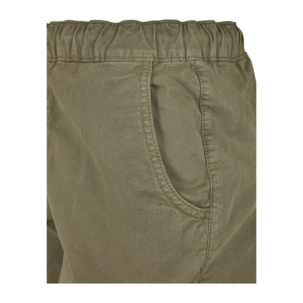 Urban Classics High Waist Cargo Jogging Bukser Grøn 3XL Kvinde