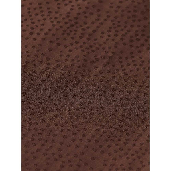 Scotch & Soda Viscose Jacquard Pitkähihainen Kauluspaita Ruskea 40 Nainen
