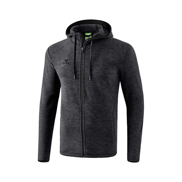 Erima Fleece Jakke Sort 152 cm Dreng