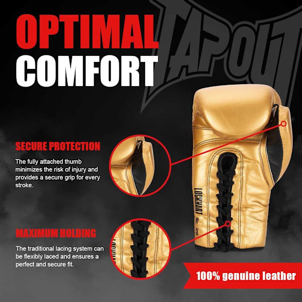 Tapout Boksehandsker I Læder Lockhart  08 oz R