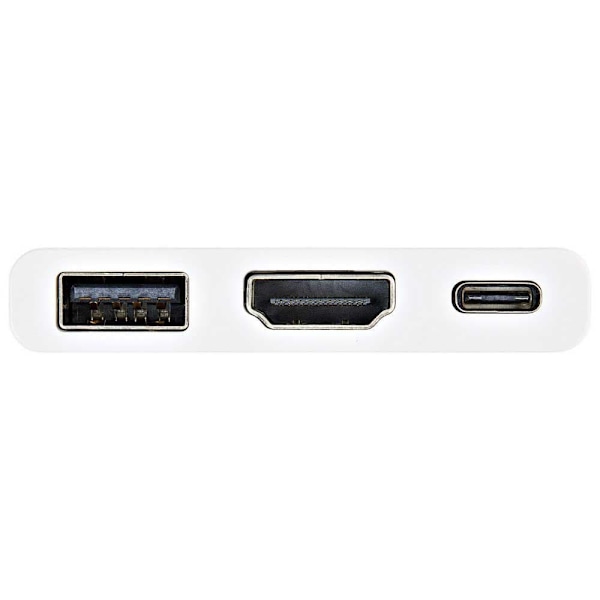 Startech Hub Usb C To Hdmi 4k Port Replicator Valkoinen