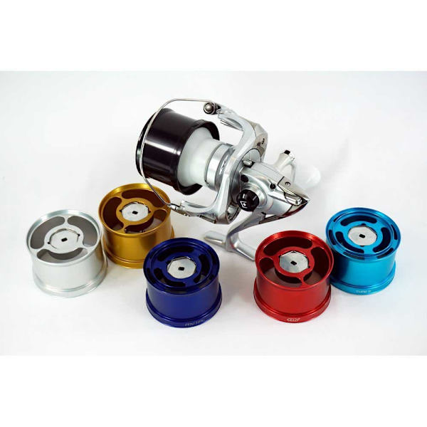 Mvspools Rak Reservspole I Aluminium Mv1 Blå T2