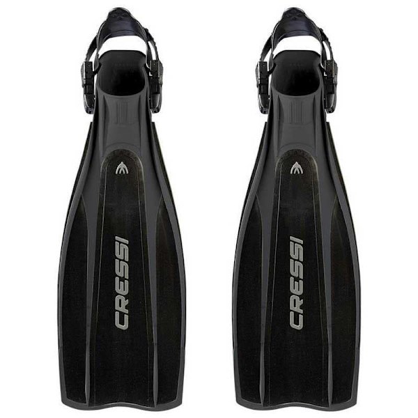 Cressi Dykkerfinner Pro Light Sort EU 38-41