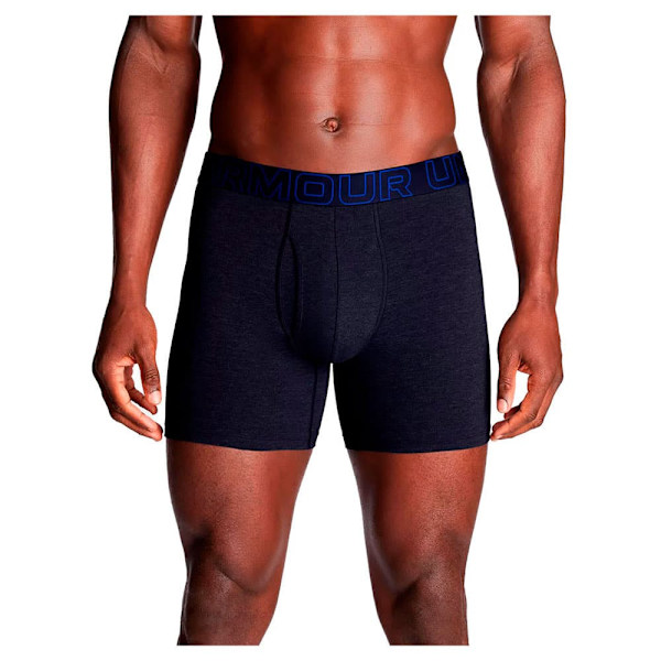 Under Armour Performance Cotton 6´´ Boxerit 3 Yksiköt Sininen M Mies