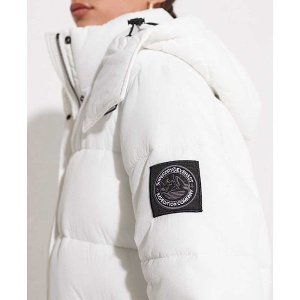 Superdry Jakke Expedition Cocoon Hvid XS Kvinde