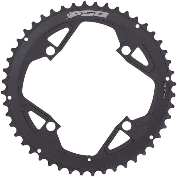 Fsa Kæde-ring Gossamer Pro 2x 120 Bcd Sort 46t
