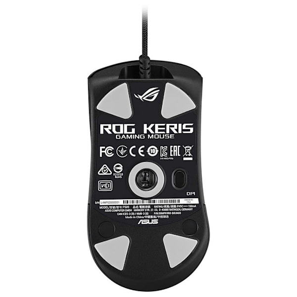 Asus Gaming Mus Rog Keris 16000 Dpi Sort