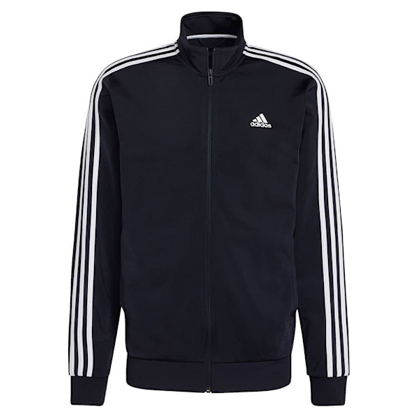 Adidas Stripes Tt Jakke 3 Sort M / Regular Mand
