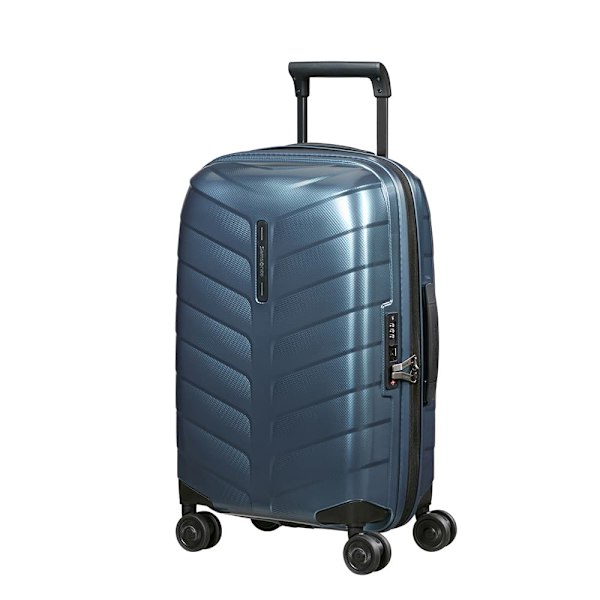 Samsonite Attrix Spinner 55/23 38-44l Expandable Trillebør Blå