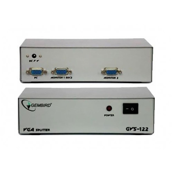 Gembird Splitter Gvs122 Sort