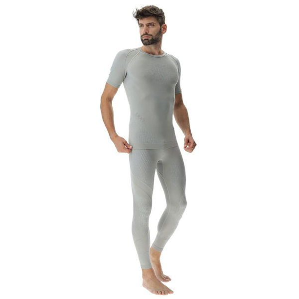Uyn Evolutyon Kortærmet Baselayer Grå S / M Mand