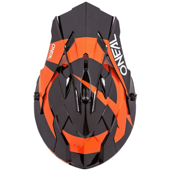 Oneal Motocross Hjelm 2 Series Slick Orange,Sort S
