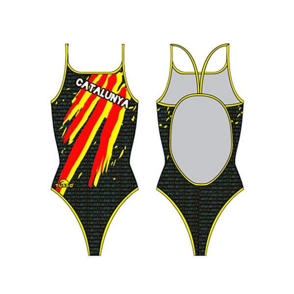 Turbo Baddräkt Catalonia Flerfärgad 2XL Kvinna