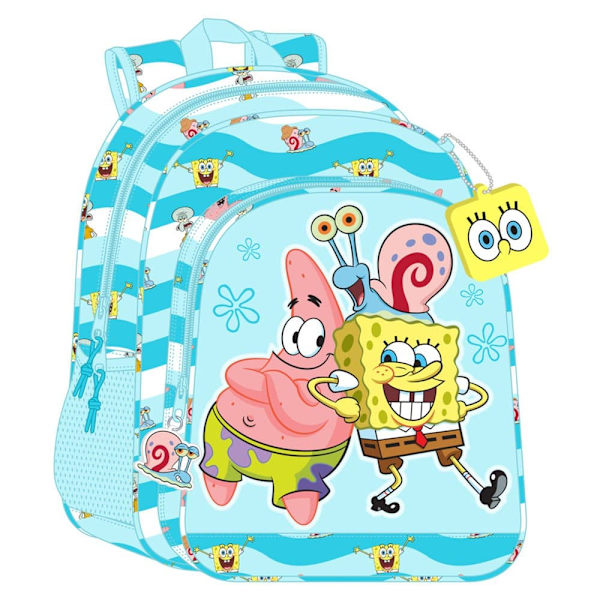 Safta Rygsæk Bob Esponja Stay Positive Blå