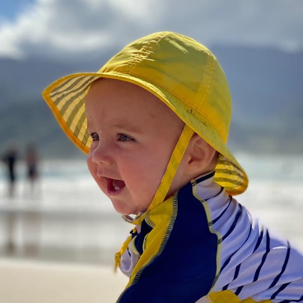 Sunday Afternoons Hattu Sunskipper Keltainen,Harmaa 0-6 Months