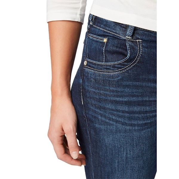 Tom Tailor Jeans Straight Blå 27 / 30 Kvinna