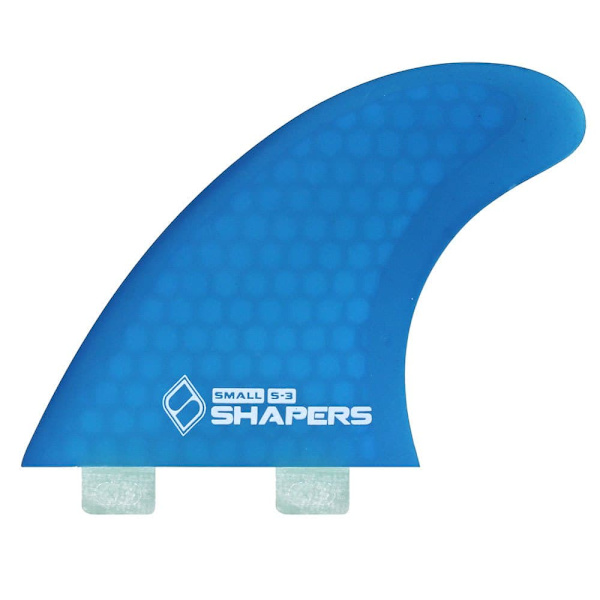 Shapers Surf Fin S3 Thruster Blå S