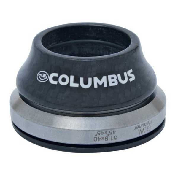 Columbus Tubi Integroitu Kuuloke Compass Headset 1-1/2´´ Carbon Hopeinen