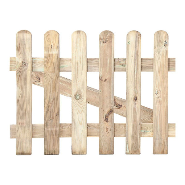 Faura Klassisk Staketport F30331 80x100 Cm Guld