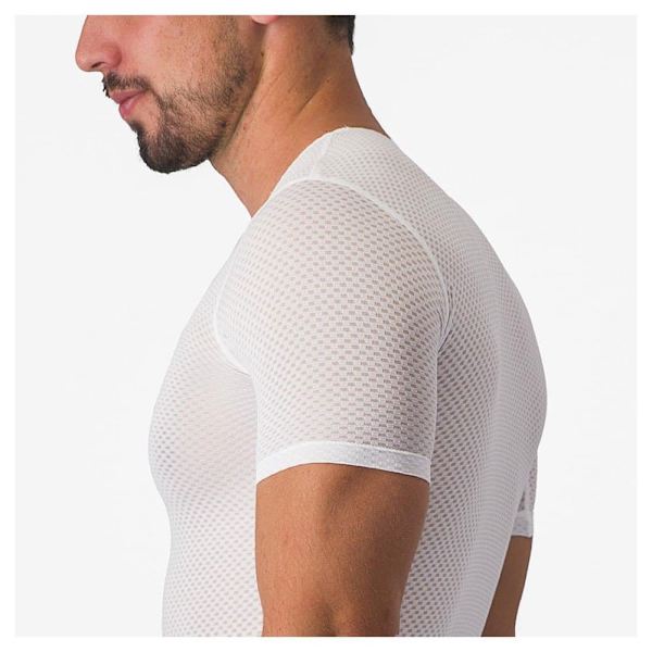 Castelli Lyhythihainen Pohjakerros Pro Mesh 2.0 Valkoinen L Mies