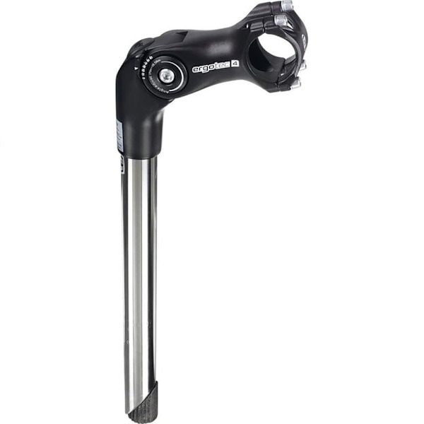 Ergotec Säädettävä Varsi Octupus 2 31.8/25.4 Mm 300 Mm Hopeinen 110 mm / 0º - 50º