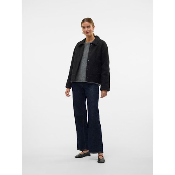 Vero Moda Lara Emilia Short Jakke Sort S Kvinde