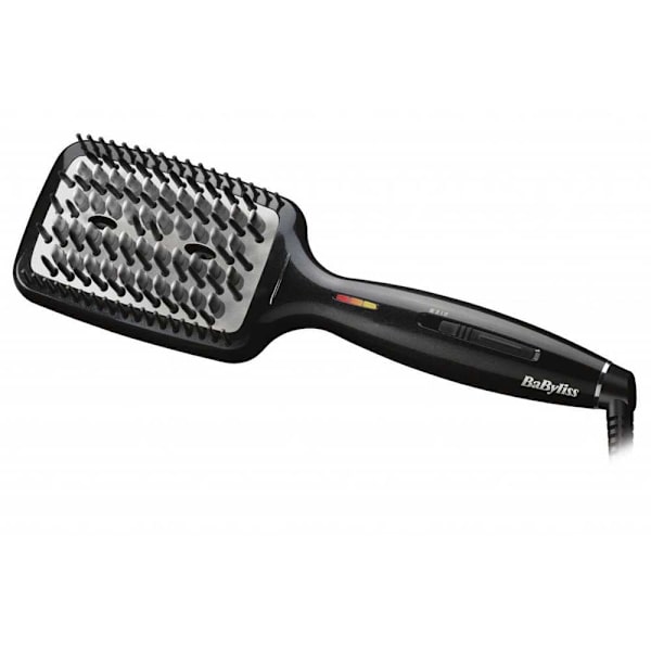 Babyliss Hiusten Suoristusharja 3d Hbs101e Hopeinen musta