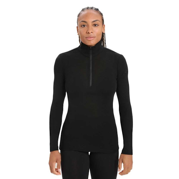 Icebreaker 175 Everyday Langærmet Baselayer Sort M Kvinde