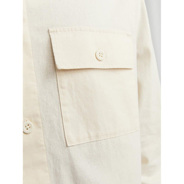 Jack & Jones Venice Linen Overtrøje Beige XL Mand