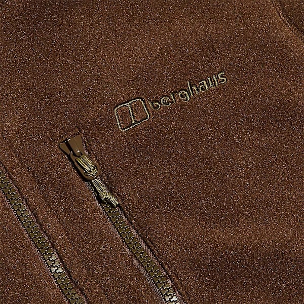 Berghaus Prism Fleecejakke Med Halv Lynlås Brun L Mand