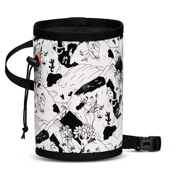 Mammut Kridtpose Gym Print Hvid