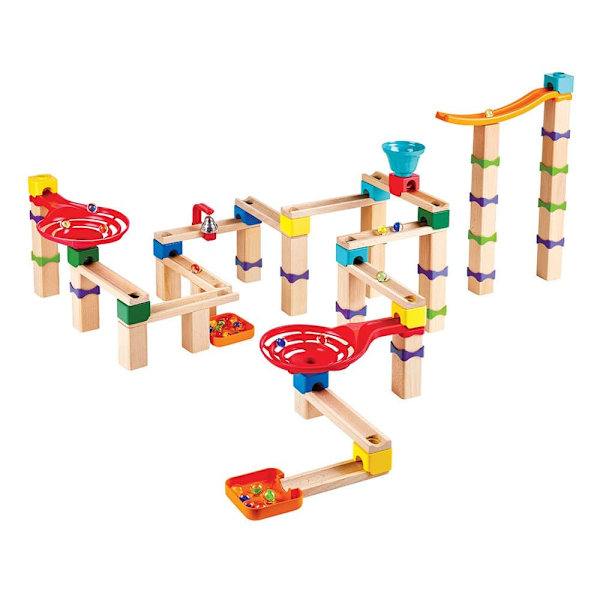 Hape Temppuja Twists Marble Track N Monivärinen