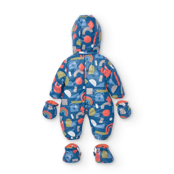 Boboli Technical Fabric Babygrow Overall Flerfärgad 1 Months Pojke