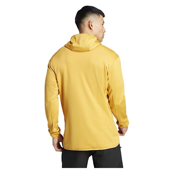 Adidas Full Dragkedja Fleece Terrex Xperior Light Fleece Gul L Man