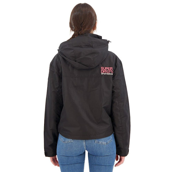 Superdry W5011655a Jakke Sort M Kvinde
