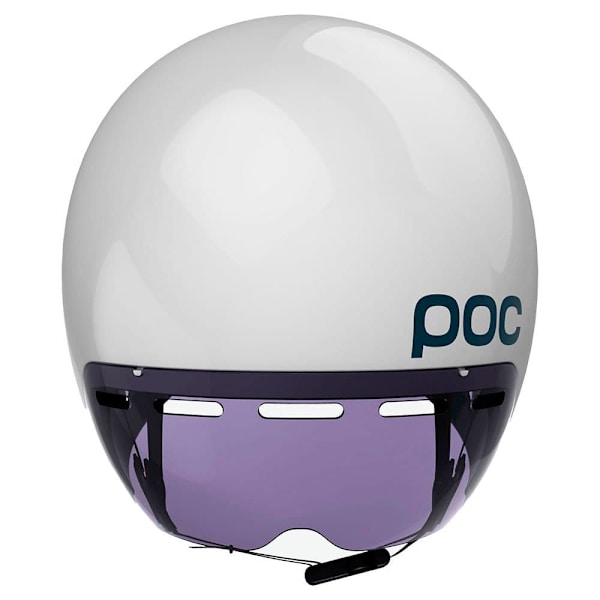 Poc Cerebel Raceday Hjelm Hvid M