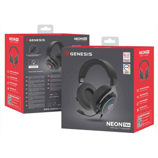 Genesis Neon 764 Gaming Headset